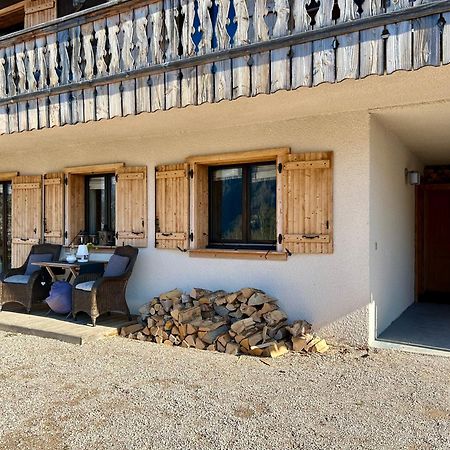 L'Ours Blanc Lodge Le Biot Ngoại thất bức ảnh