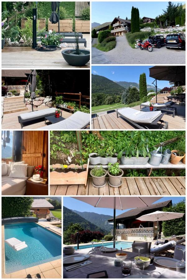 L'Ours Blanc Lodge Le Biot Ngoại thất bức ảnh