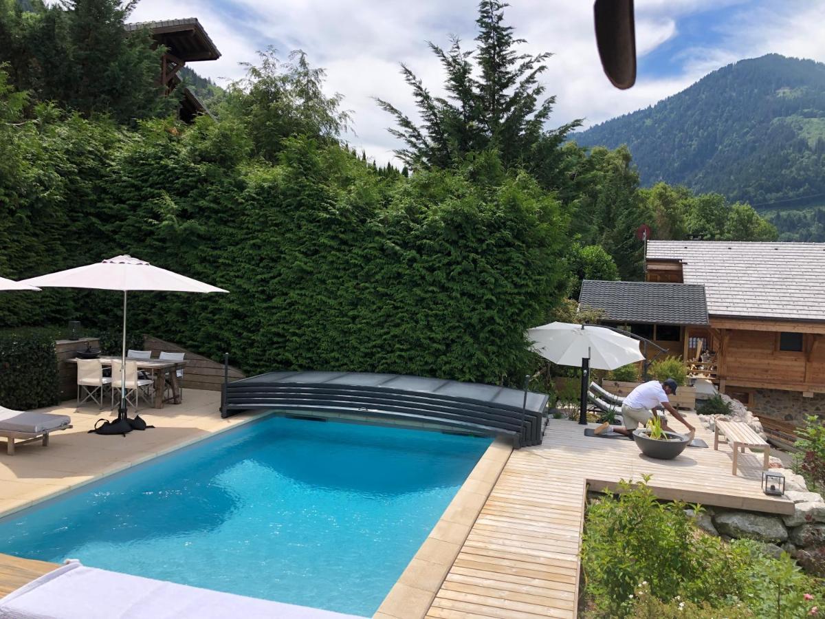 L'Ours Blanc Lodge Le Biot Ngoại thất bức ảnh