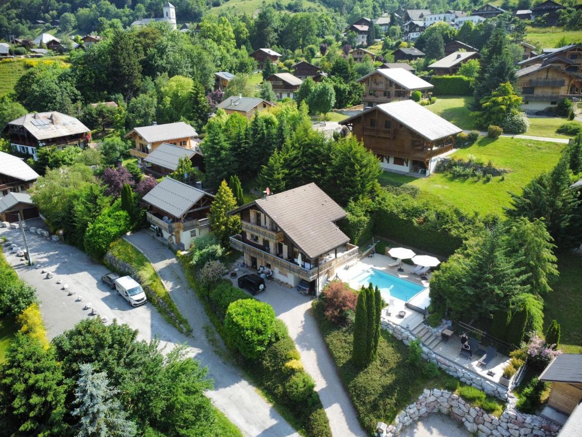 L'Ours Blanc Lodge Le Biot Ngoại thất bức ảnh