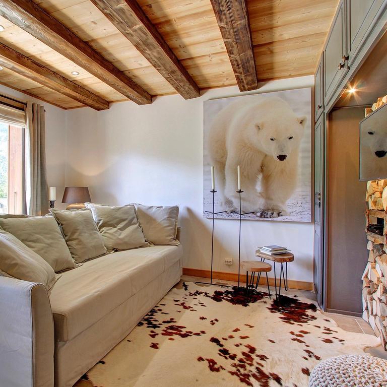 L'Ours Blanc Lodge Le Biot Ngoại thất bức ảnh