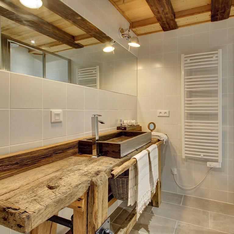 L'Ours Blanc Lodge Le Biot Ngoại thất bức ảnh