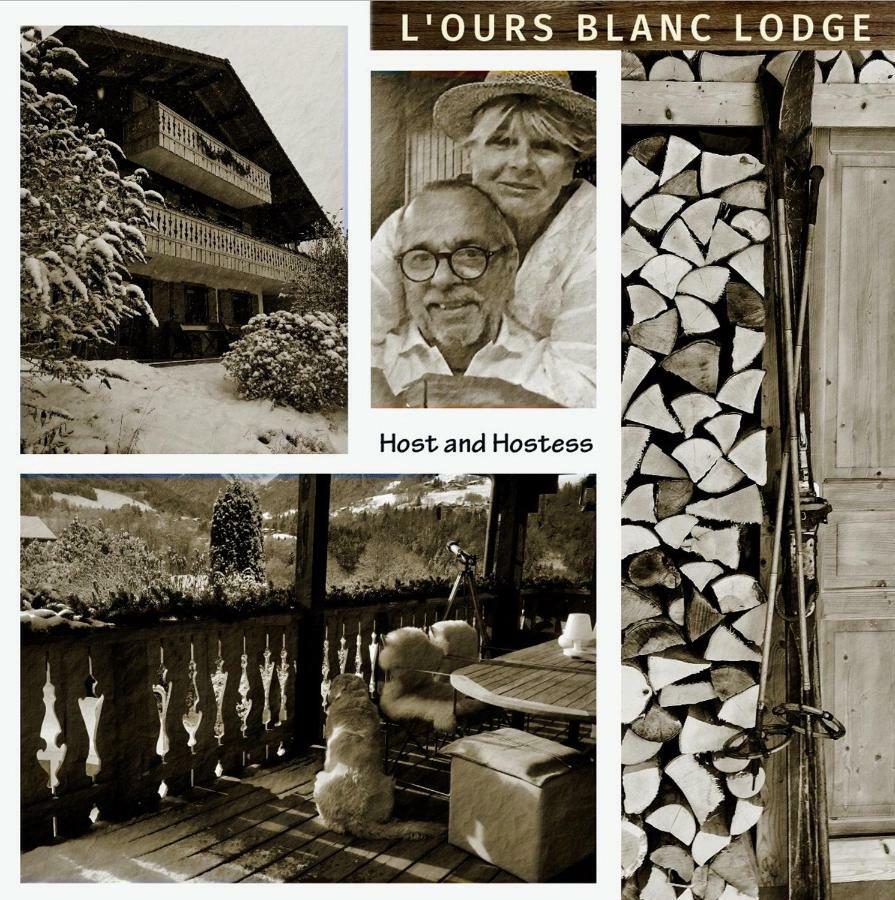 L'Ours Blanc Lodge Le Biot Ngoại thất bức ảnh