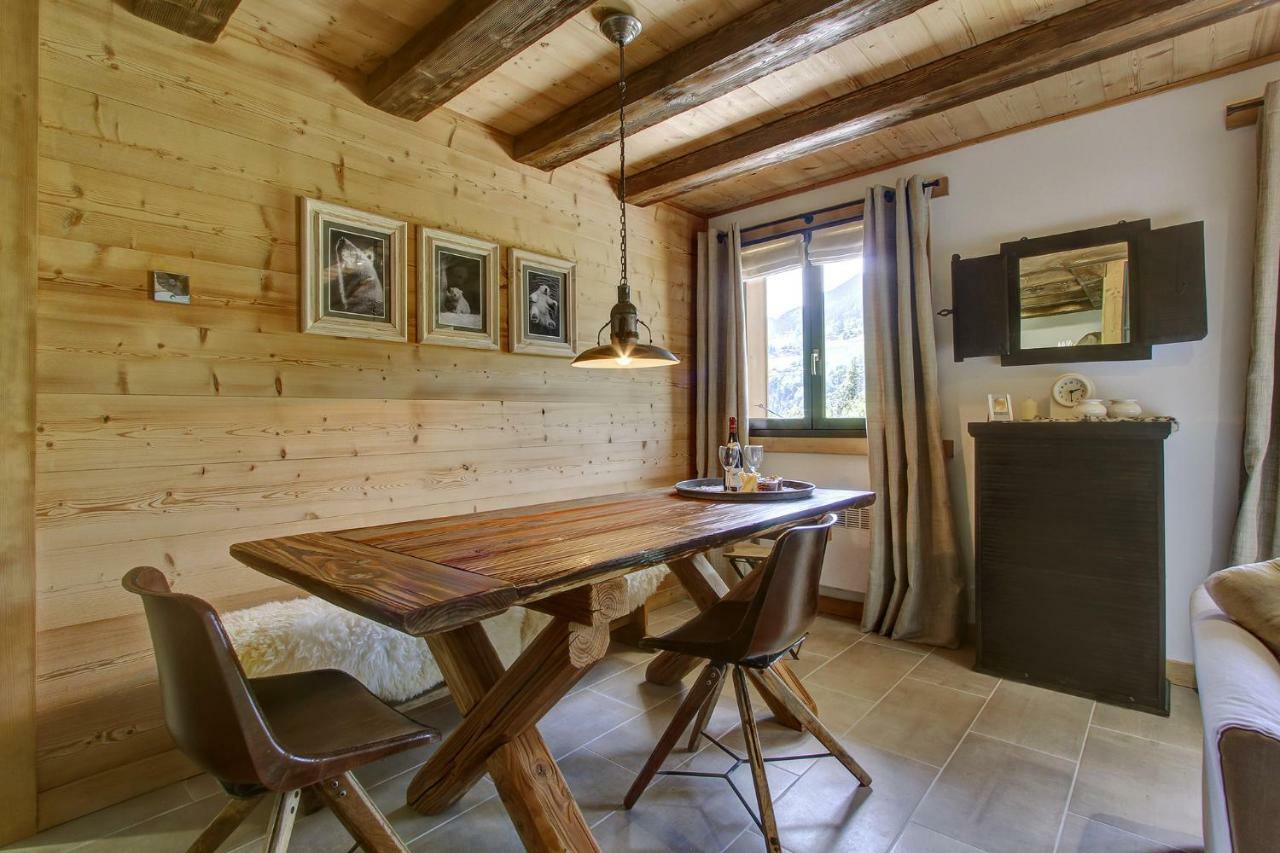 L'Ours Blanc Lodge Le Biot Ngoại thất bức ảnh